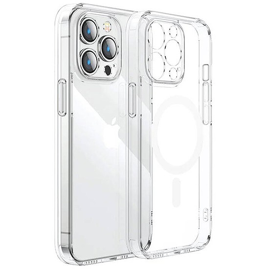 Mágneses, erős telefontok Joyroom iPhone 15 Pro Max készülékhez átlátszó (JR-15DB8)