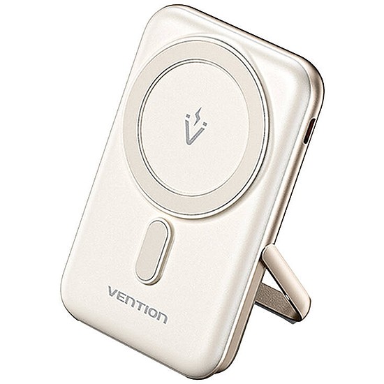 Mágneses Powerbank Vention FHNW0 20W, 10000 mAh (fehér)