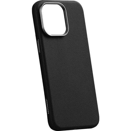 Mágneses védő telefontok Joyroom JR-BP007 iPhone 15 Pro Max telefonhoz fekete (JR-BP007 Black)