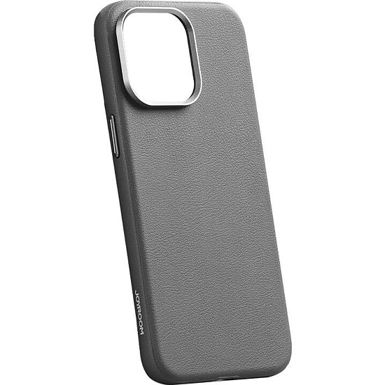 Mágneses védő telefontok Joyroom JR-BP007 iPhone 15 Pro Max telefonhoz szürke (JR-BP007 Gray)