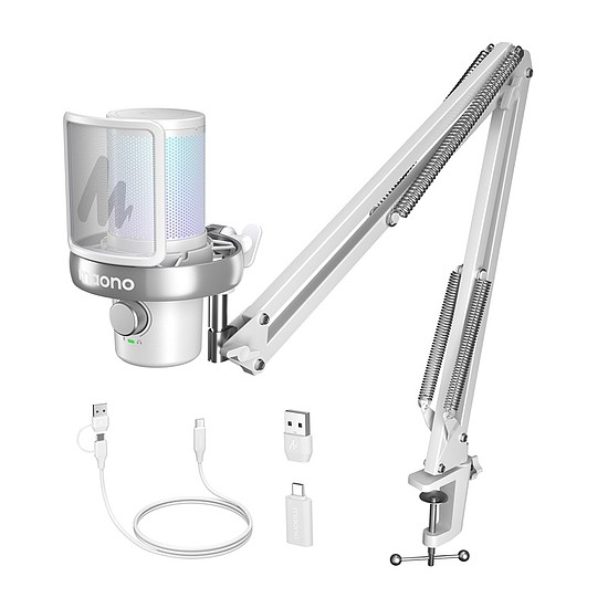 Maono DM40 S Pro mikrofon fehér (DM40 S Pro white)