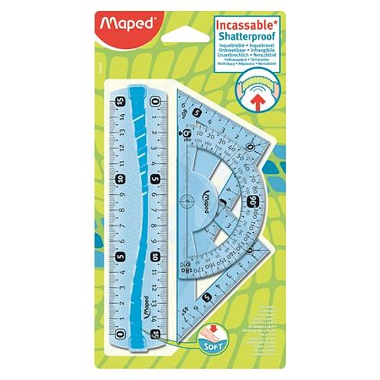 Maped Flex hajlítható műanyag vonalzó 4db-os kicsi