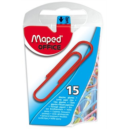 Maped gemkapocs 50mm színes 15 db/bliszter