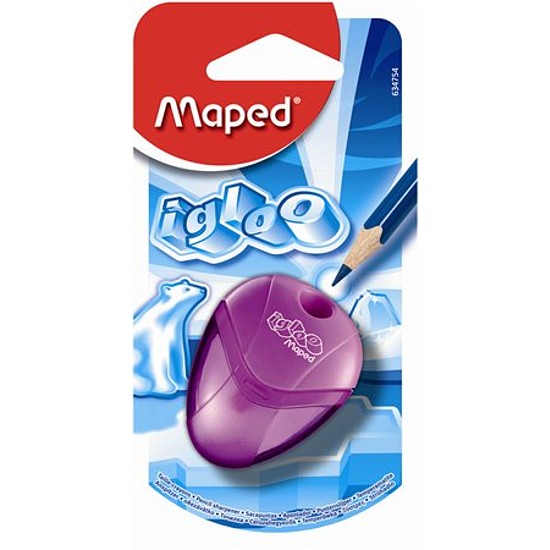 MAPED I-GLOO hegyező tartályos 1 lyukú műanyag vegyes színek