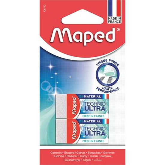 Maped mini Technic radír papírtokkal 0113011