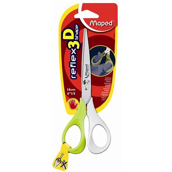 Maped Shape 3D balkezes általános olló 16 cm