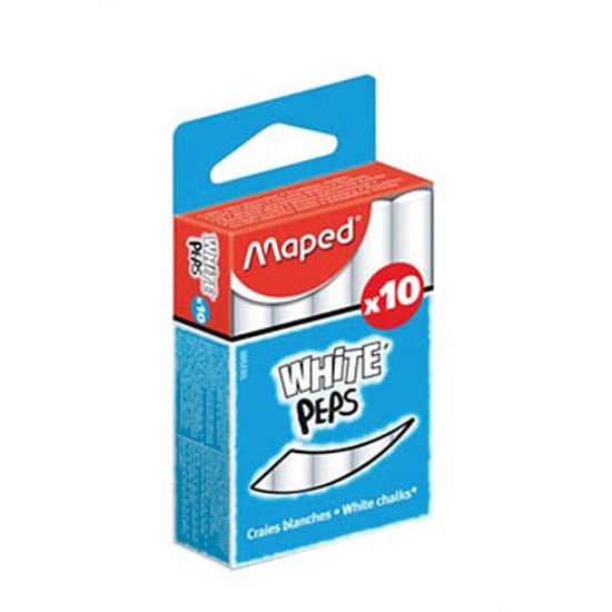 MAPED táblakréta fehér hengeres 5mm 10db/doboz