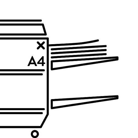 Másolás A/4 fekete-fehér 1 oldalas 1-100lapig (lapadagolható)
