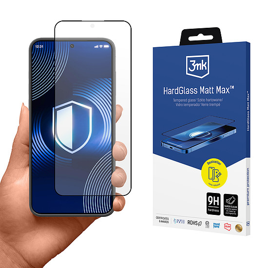 Matt edzett üveg 3mk HardGlass Matt Max Samsung Galaxy S24 készülékhez