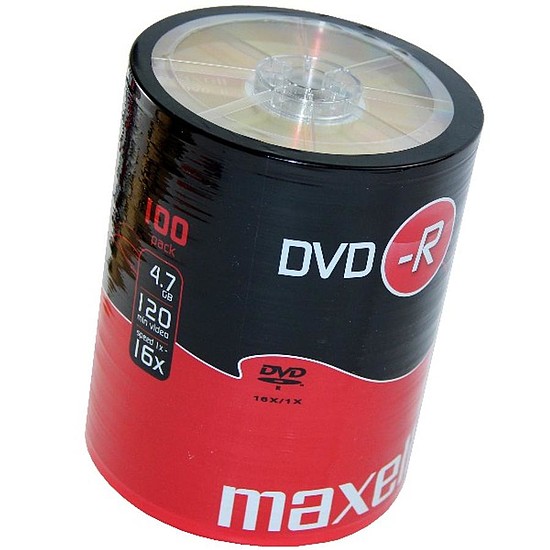 Maxell DVD-R 4,7GB 16x henger 100db