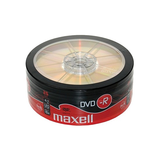 Maxell DVD-R 4,7GB 16x henger 25db 275520.40.TW