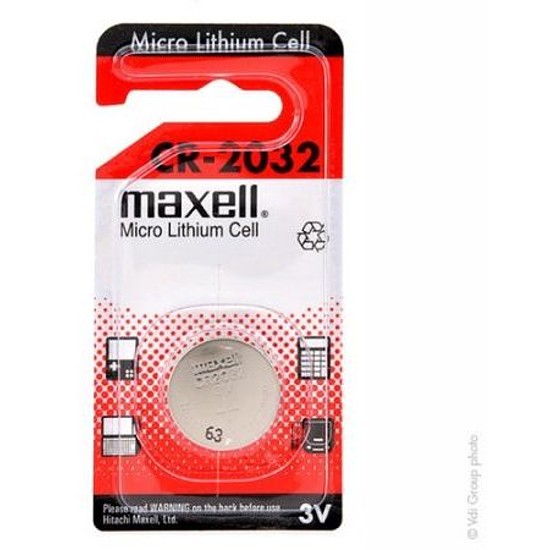 Maxell gombelem 3V lítium CR2032 1 db / bliszter 11238500