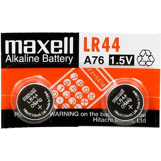 Maxell LR44 5x2 csomag (tépheto bliszter) 1,5V alkáli gombelem (MAX131401)
