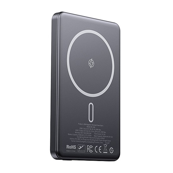 Mcdodo MC-4641 Ultra-vékony 5000mAh 1C mágneses Powerbank, vezeték nélküli (arany)