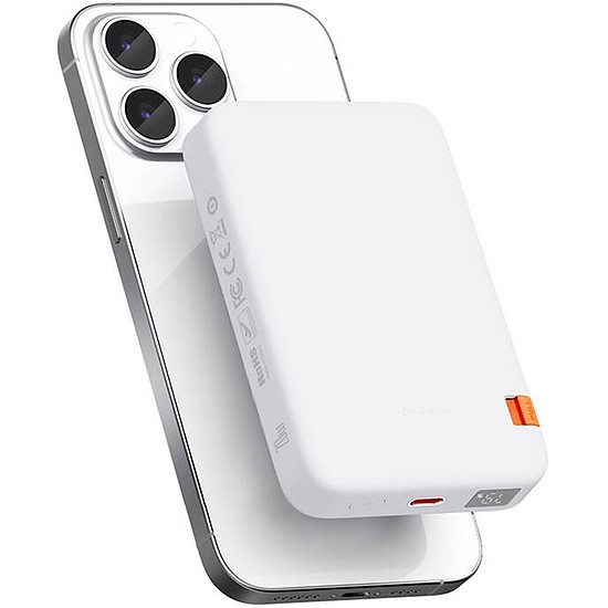 Mcdodo MC-5100 Mágneses Power Bank állvánnyal 10000mAh, 20W (fehér)