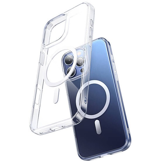 McDodo PC-4922 mágneses tok iPhone 16 Pro készülékhez (átlátszó)