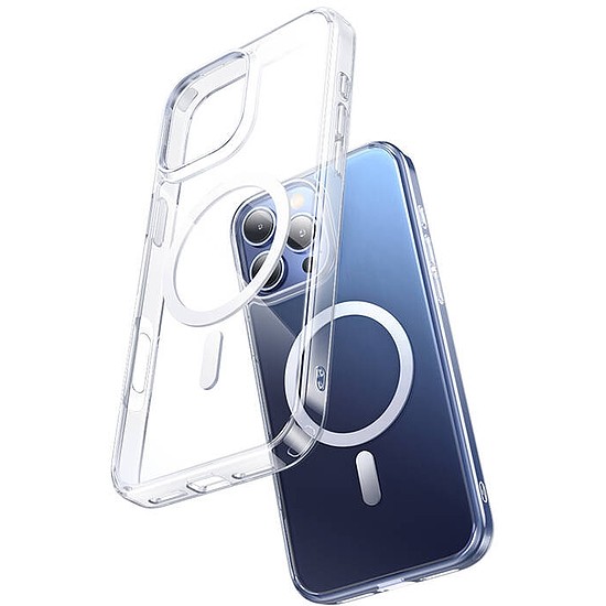 McDodo PC-4923 mágneses tok iPhone 16 Pro Max készülékhez (átlátszó)