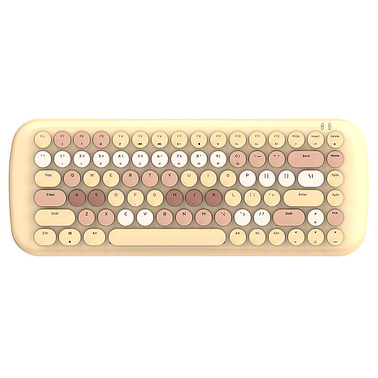 Mechanikus billentyűzet (angol) MOFII Candy M bézs (SK-645 Beige)