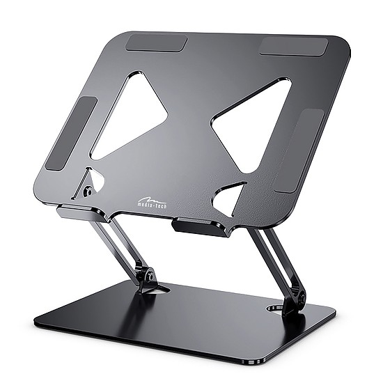 Media-Tech állítható, ergonomikus laptopállvány 10-17 hüvelykes laptopokhoz