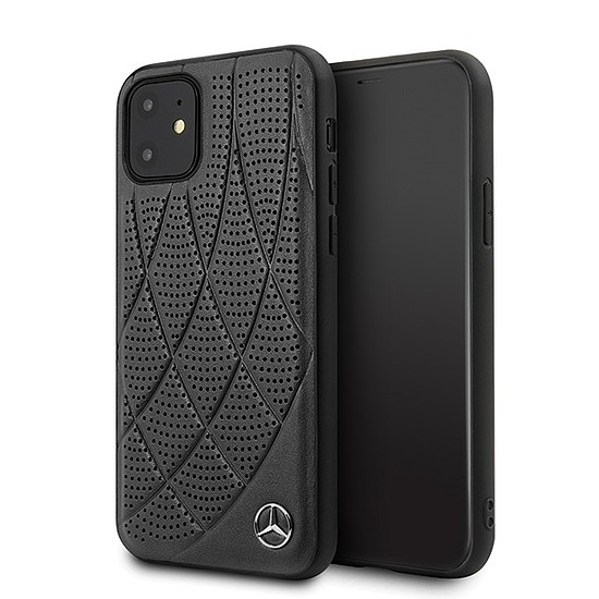 Mercedes MEHCP12SDIQBK iPhone 12 mini 5,4"-es czarny/fekete keménytokos Bow Line