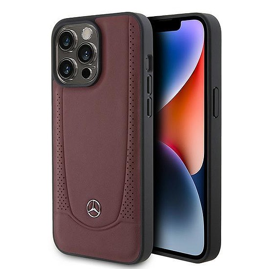Mercedes MEHCP15XARMRE iPhone 15 Pro Max 6.7" piros/piros kemény tok Bőr Urban Bengale