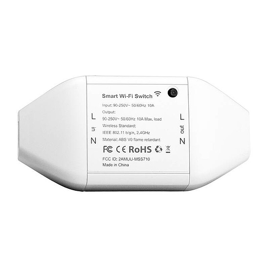 Meross MSS710-UN WiFi okos villanykapcsoló Non-HomeKit