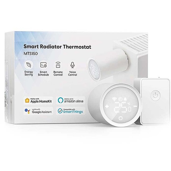 Meross MTS Smart WiFi termosztátfej150HHK HomeKit kezdőkészlet (MTS150H)
