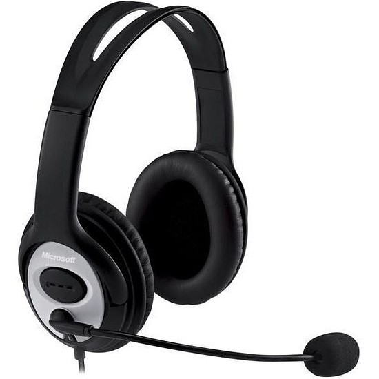 Microsoft LifeChat LX-3000 fejhallgató stereo + mikrofon fekete USB JUG-00014