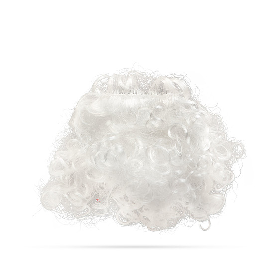 Mikulás szakáll - 33 x 25 cm - fehér (58711)