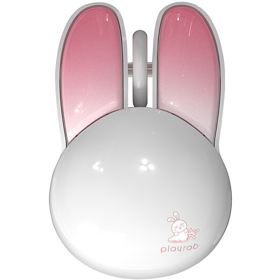 MOFII vezeték nélküli egér + Bluetooth Rabbit M6DM olajfestmény fehér-rózsaszín (M6DM Oil Pink)