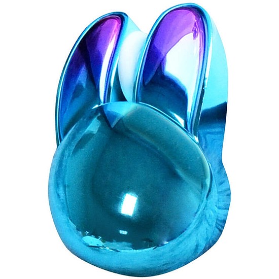 MOFII Wireless+Bluetooth egér Rabbit M6DM krómozott kék (M6DM Chromed Blue)