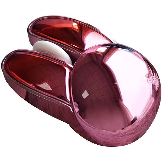 MOFII Wireless+Bluetooth Mouse Rabbit M6DM krómozott rózsaszín (M6DM Chromed Pink)