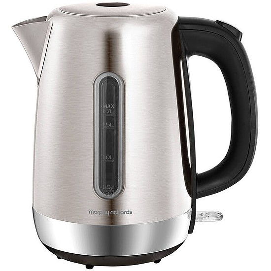 Morphy Richards 102786 elektromos vízforraló ezüst (102786 Brushed Stain)