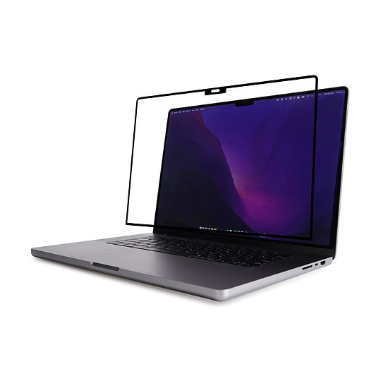 Moshi iVisor AG - Matt képernyővédő fólia MacBook Pro 16"-hoz M3/M2/M1/2023-2021 fekete/tiszta/matt (99MO040916)