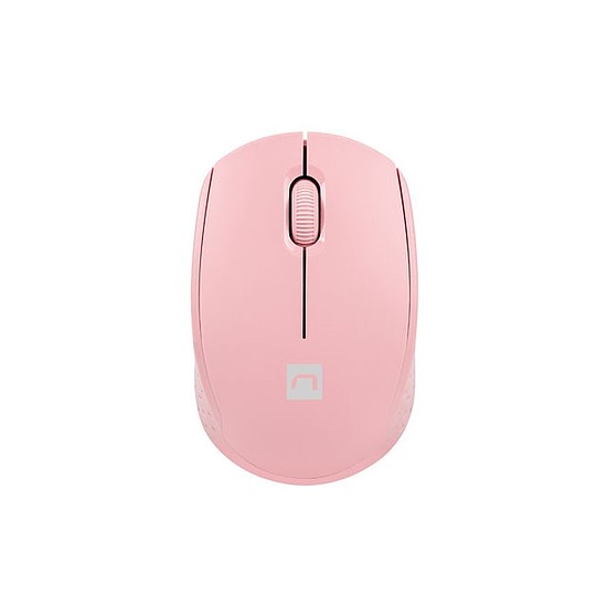Natec Stork vezeték nélküli optikai egér, 1600DPI, pink