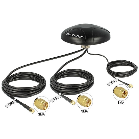 Navilock GNSS Multiband GPS LTE UMTS GSM Antenne SMA Navilock (12457)