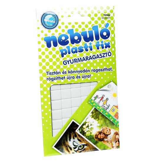 Nebuló Plasti Fix gyurmaragasztó 50 gr 60 kocka / csomag