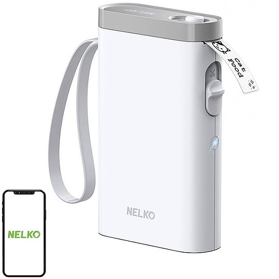 Nelko P21 hőcímke nyomtató fehér (P21 White)