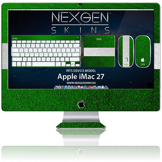 Nexgen Skins 3D effektussal iMac 27"-hez On the Field 3D (IMAC270026)