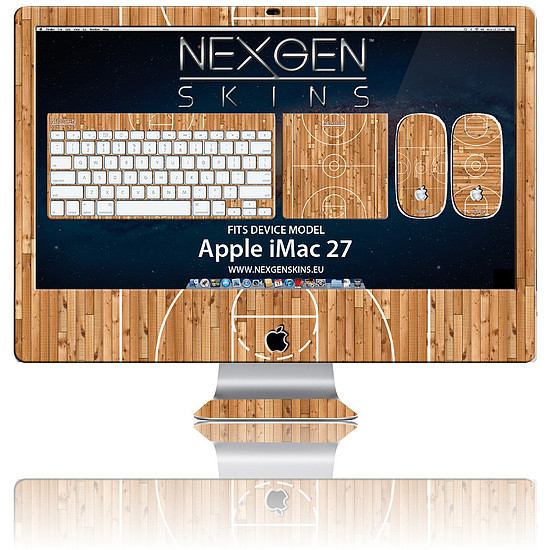 Nexgen Skins 3D hatással iMac 27"-hez Hardwood Classic 3D (IMAC270029)
