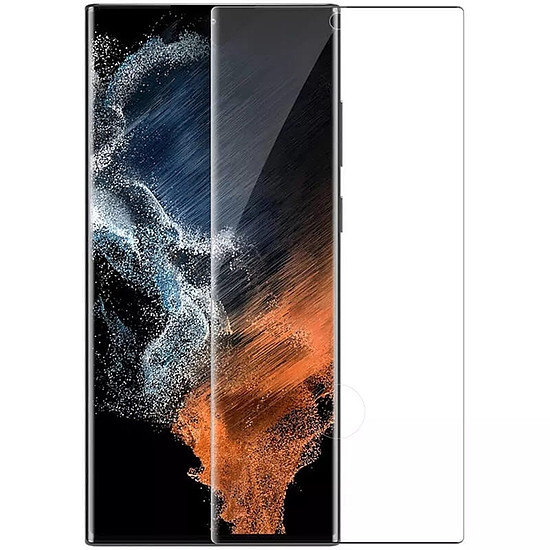 Nillkin - 3D CP+MAX - Samsung Galaxy S22 Ultra 5G - Fekete (KF2333971)