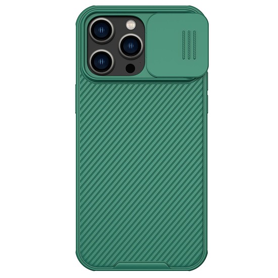 Nillkin CamShield Pro tok (PC és TPU) iPhone 14 Pro Max 6.7 2022 Deep Green