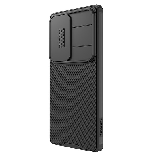 Nillkin CamShield Pro tok Samsung S25 Ultra készülékhez kameravédővel - fekete