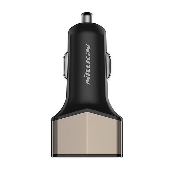 Nillkin Celerity autós töltő - 2x USB-A + 1x USB-C, 32 W arany (32W-GD)