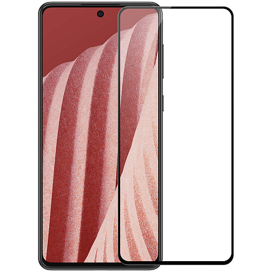 Nillkin CP + PRO ultravékony teljes képernyős edzett üveg 0,2 mm-es 9H kerettel Samsung Galaxy A73 fekete