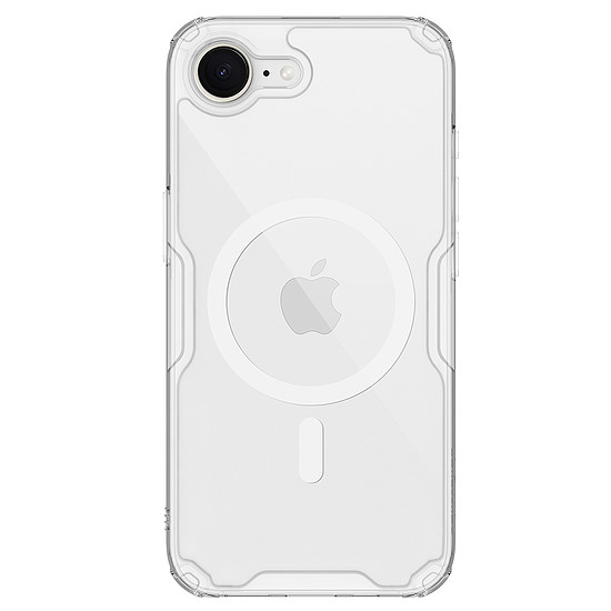 Nillkin Nature Pro mágneses iPhone 16e tok - átlátszó