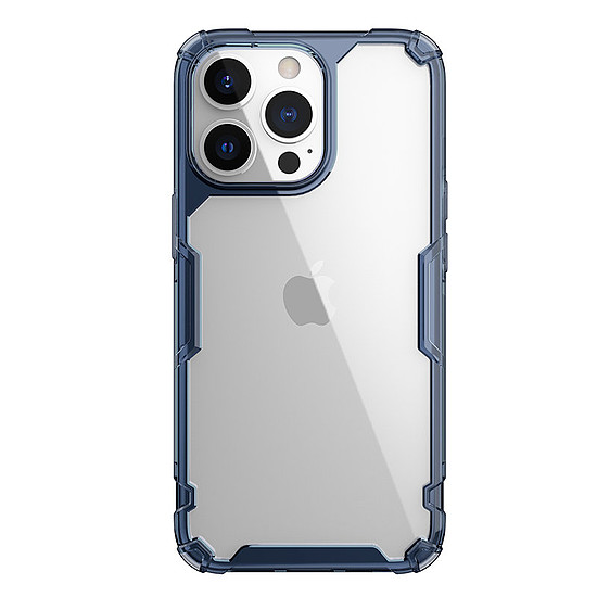 Nillkin Nature Pro tok iPhone 13 Pro Max készülékhez páncélozott borító kék borítás