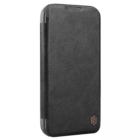 Nillkin - Qin Prop bőrtok - iPhone 16 Pro Max - fekete (KF2334093)