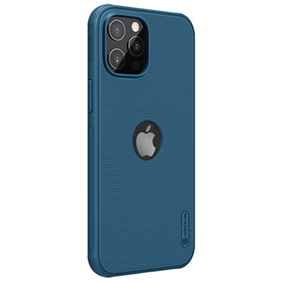 Nillkin - Super Frosted Shield (mágneses tok) - iPhone 12 Pro Max - kék (KF234718)