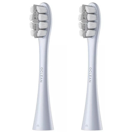 Oclean fogkefe fej Plaque Control Ezüst színű 2db P1C9